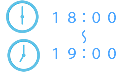 18:00～19:00